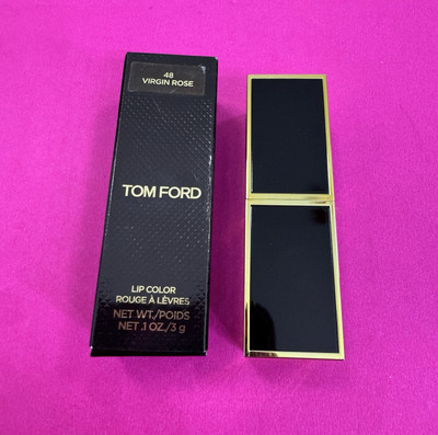 Tom Ford Lip Color Lipstick #48 Virgin Rose Full Size NEW IN BOX