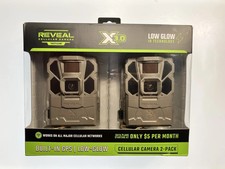 Tactacam Reveal X3.0 Trail Camera - 2 Pack - New In Box Free Shipping
