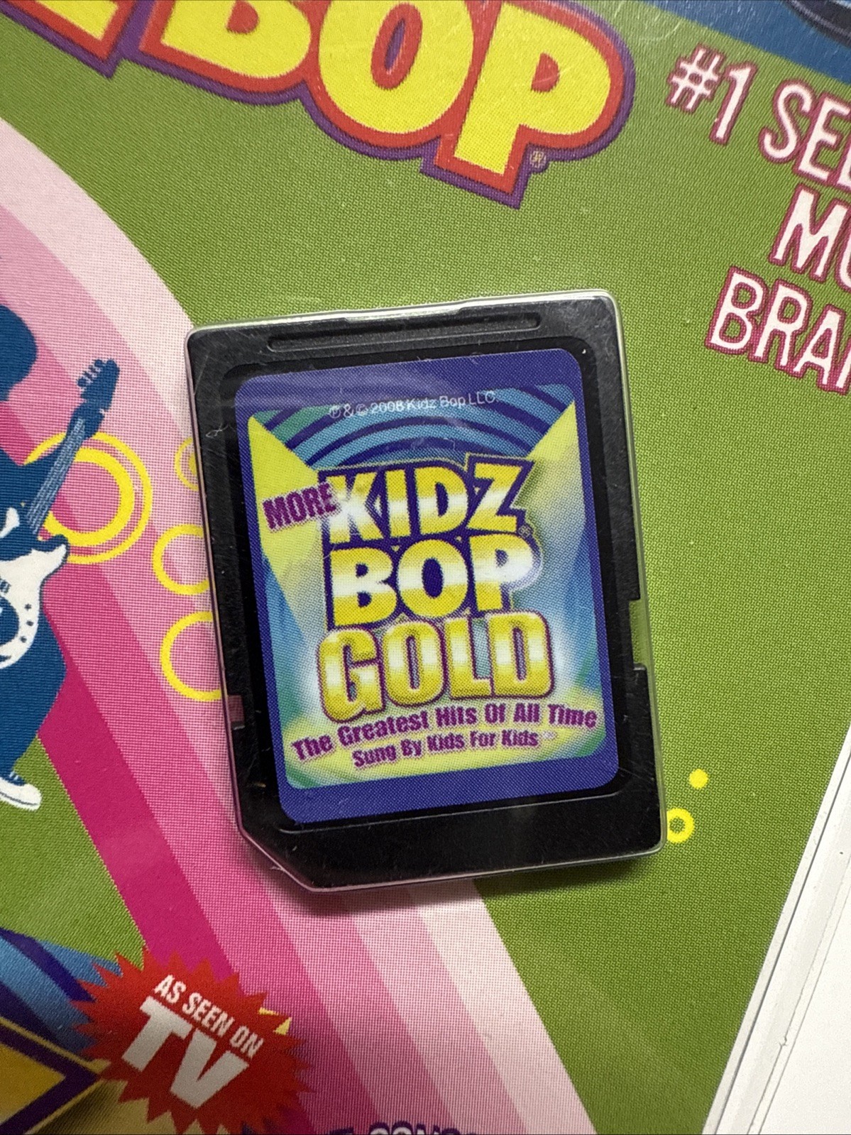 Disney Mix Stick Digital Music MP3 WMA Player 2008 Holds 500 song 1GB NEW Blue