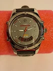 Vtg Timex Expedition Indiglo Men's Watch 37mm Silver Tone Gray Dial +New Battery