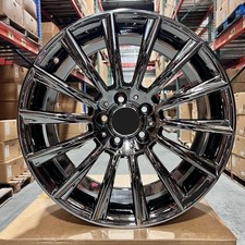 18 Black Chrome S580 Amg Style Wheels Fits Mercedes Benz W212 E Class E350 E550
