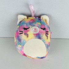 Original Squishmallows Erika the Cat is a Tie-dye 4 Inch Animal Cat Collection