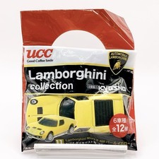 Lamborghini Miura P 400 Giallo Perla Mini Car Pull Back Car UCC Collection Japan