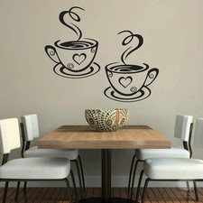 Mural Beautiful Design Decal Kitchen Restaurant Cafe Tea Wall Stickers Art Vinyl