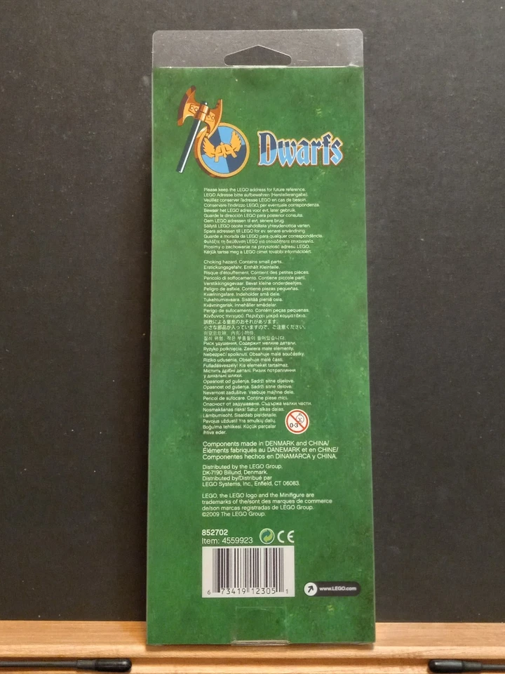 LEGO Castle 852702 Battle Pack - Dwarfs / Dwarves (2009) NEW--FACTORY SEALED - Image 2 of 4