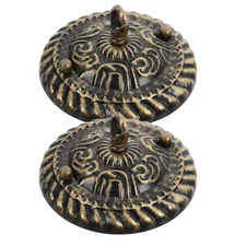 2 Pcs Retro Ceiling Lamp Plate Canopy Cover Replacement for Light