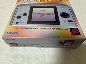 Neo Geo Pocket Color SNK Console Platinum Blue with Box