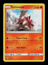 Turtonator 26/147 Pokemon Burning Shadows Played Trading Card TC
