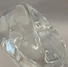 Mats Jonasson Sweden Loon or Duck Crystal Paperweight Sculpture 7.5”x 5" Signed — photo 6