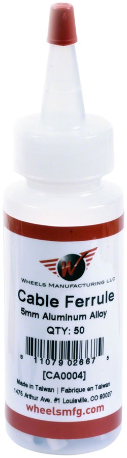 Наконечник корпуса кабеля для изготовления колес - Сплав 5 мм флакон 50 г 8690₽