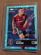 2023 Topps Chrome MLS - Braian Ojeda #106 Aqua Lava Refractor /125 (RC)