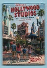HOLLYWOOD STUDIOS DISNEY WORLD TRAVEL POSTER *2X3 FRIDGE MAGNET* SOUVENIR FL