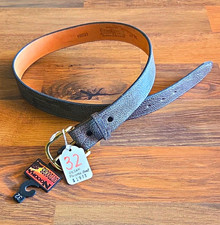 Nocona Men's Brown Solid Adjustable Dress Belt w/ Buckle Size 32