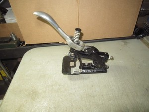 Vtg ACME No. 1 Lever handle Stapler Heavy Duty Cast Iron Industrial office Tool