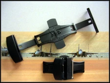 20mm Black PVD Deployment Buckle Push Button Butterfly SS IW SUISSE 18 22 24 USA