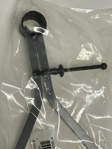 "Herramienta de medición de maquinista de acero pinza exterior Big Horn 8""" - Imagen 2 de 4