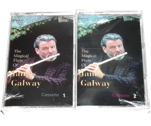 The Magical Flute of James Galway (2 Cassette Tapes 1997) NEW SEALED
