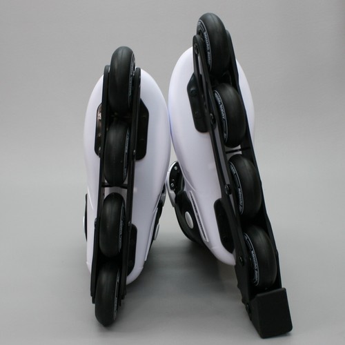 Neu Rolling Bunny Damen 7 weiß schwarz Inline Rollschuhe Blades Rollerblades - Bild 7 von 9