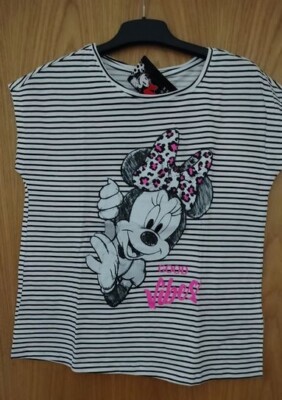Disney Shirt   Mickey   Mouse   Größe S   Weiß / Pink   Neu