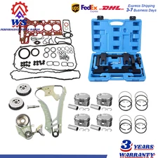 Engine Rebuild Kit Timing Chain Tool VVT Piston For BMW X4 X5 N20 N26 2.0L 12-17
