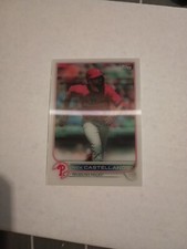 2022 NICK CASTELLANOS TOPPS 3D #448 SP BASE CARD CINCINNATI REDS DETROIT TIGERS