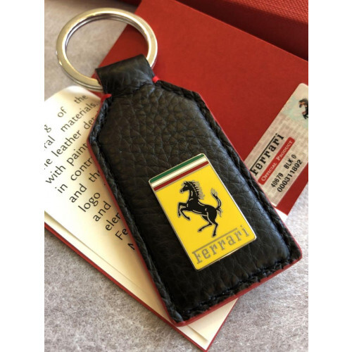 Ferrari Trademark Leather Keyring / Ferrari Key Holder eBay