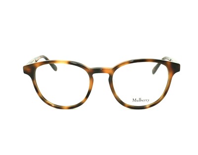 Mulberry VML012 29AJ Damen Runde Brille Brandneu mit Gratis SV Gläsern