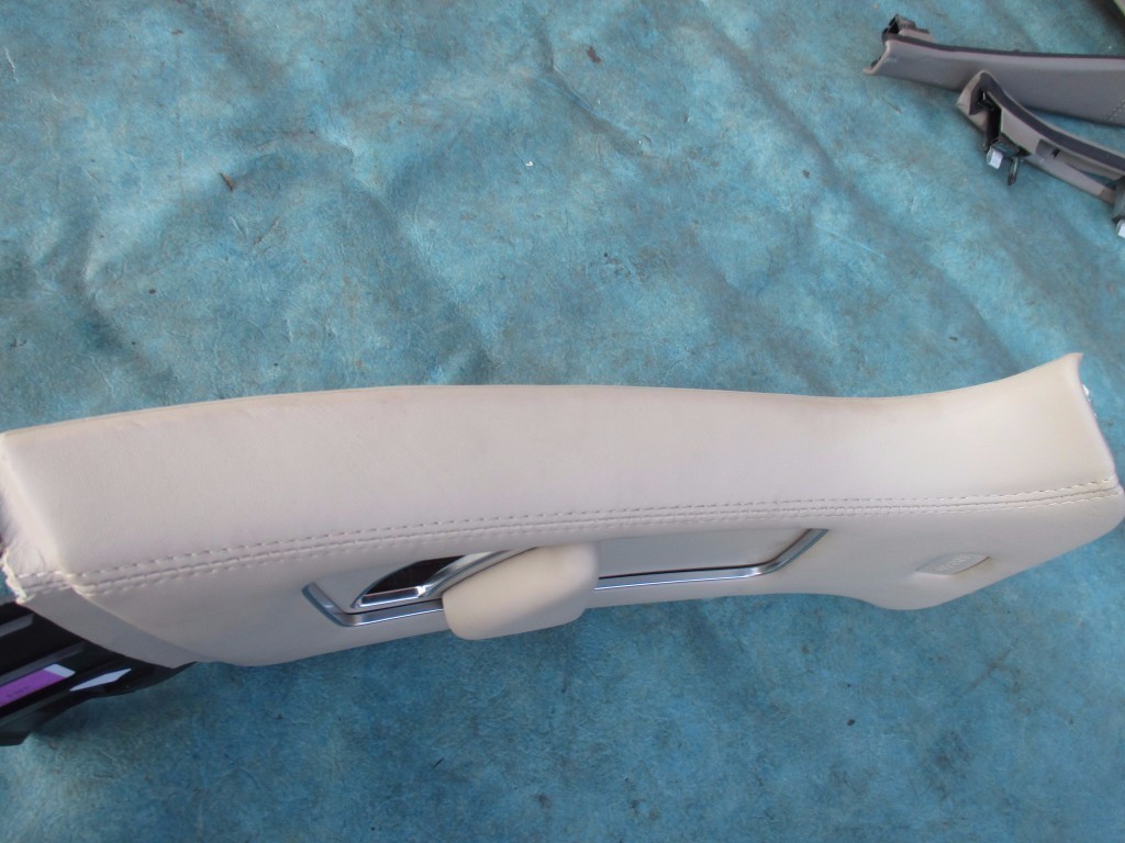Bentley Continental Flying Spur right B pillar cover trim grey
