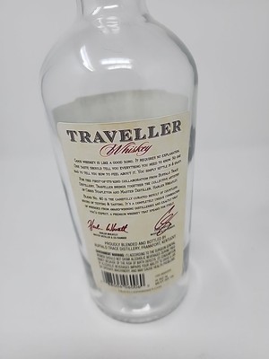 Buffalo Trace Traveller Whiskey Blend No. 40  Empty Bottle Chris Stapleton BT2