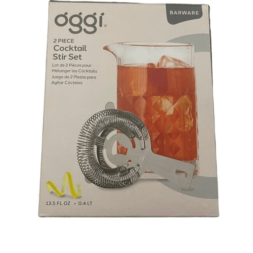OGGI COCKTAIL SET 2 PEZZI MESCOLARE NUOVO IN SCATOLA - Foto 1 di 6
