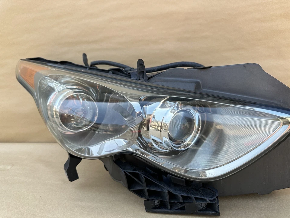 09-17 Infiniti FX35 FX37 FX50 QX50 lado derecho AFS xenón conjunto de faros HID Foto 3 de 4