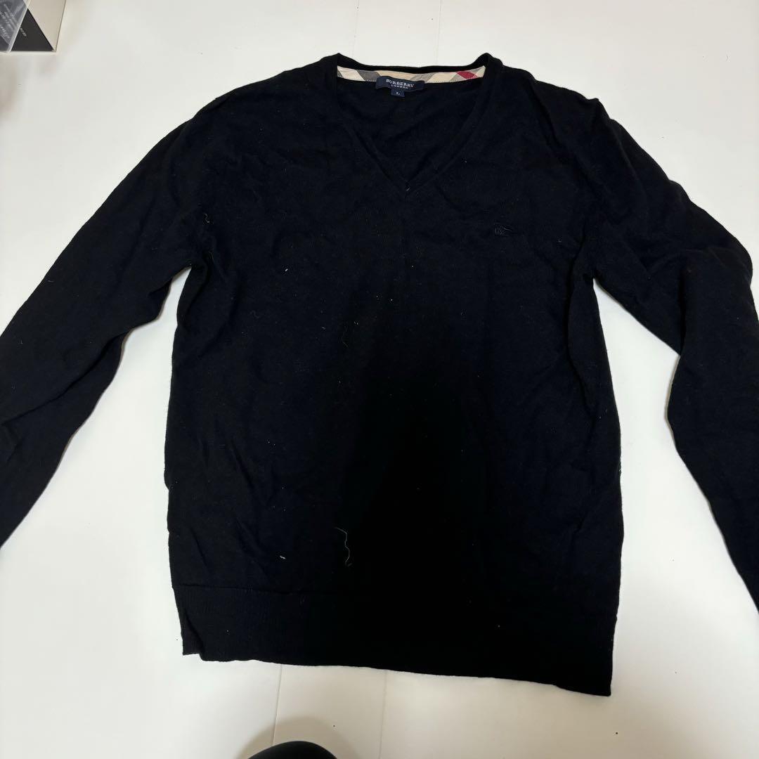 Burberry knit sweater Men's Fashion from Japan