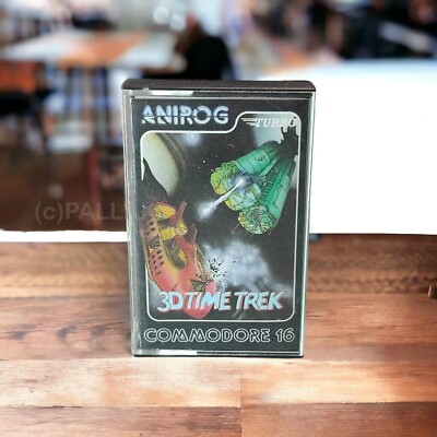COMMODORE C16  PLUS 4 3D TIME TREK COMPUTERSPIEL / 1985