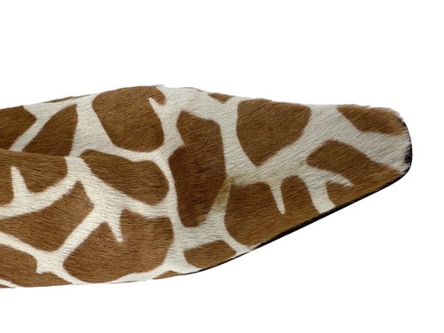 Donald J Pliner Puntera Cuadrada Botines Estampado Jirafa Piel con Elástico Talla 6.5 - Imagen 11 de 20