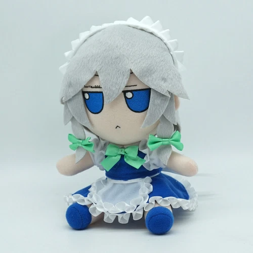 TouHou Project Daily Izayoi Sakuya Plush Doll Fumo Fumo 20CM Anime Stuffed Toy - Bild 4 von 6