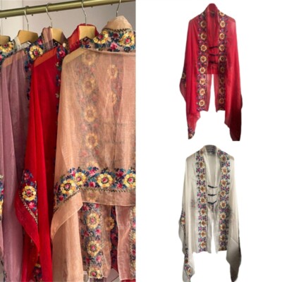 Elegant Retros Shawl Light Weight and Comfortable Shawl Advanced Cooling Shawl