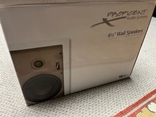 Pair Of Proficient W665 6.5” 75 Watts White Wall Speakers
