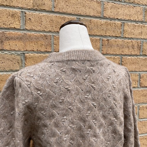 PIPER Myer Brown Wool Blend Jumper Size S Winter Casual Work Event - Picture 5 of 7