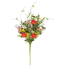 Sun Dazzled Blooms Bush 27" High - Easter Spring Summer Floral