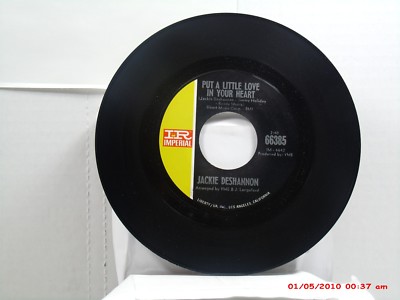 JACKIE DESHANNON -(45)- PUT A LITTLE LOVE IN YOUR HEART / ALWAYS TOGETHER - 1969