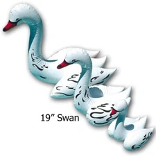 Poolmaster 81420 19" INFLATABLE SWAN Toy Float for your Pool Pond or Lake  NEW