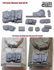 1/48 Allied Sherman Tank Set #5 (fits all 1/48 Tanks) - ValueGearResinStowage