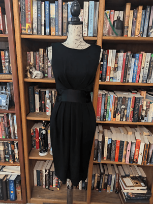 david meister black dress David Meister Long black sleeveless dress – SO. by Sora main image 0