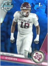 2023 Bowman University Chrome Sapphire #139 LT Overton