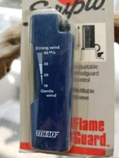 Antique Scripto Flame Guard Windguard Refillable Sleeve Lighter Original Package