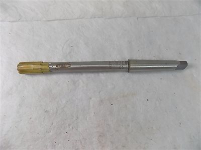 DTC #0253-0426 21/32'' x 9'' HSS 2MT Taper Shank RH 8FL Expansion Chucking Reamer