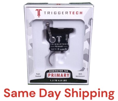 TriggerTech Remington 700 Primary Curved Single Stage Trigger - R70-SBS-14-TBC