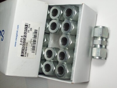 1 - Swagelok Carbon Steel Union Fitting, 1/2'' OD Tube, S-810-6