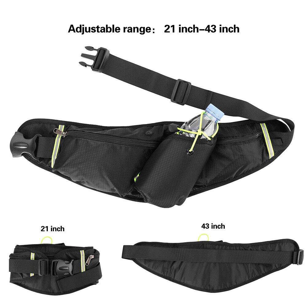 Iclover Running Waist Bag Fanny Pack / Hip Pack Pouch for Man Women Sports Travel Hiking / Money iPhone6/6s