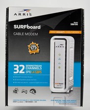 ARRIS SURFboard Docsis 3.0 32x8 Cabel Modem- SB6190 OPEN BOX